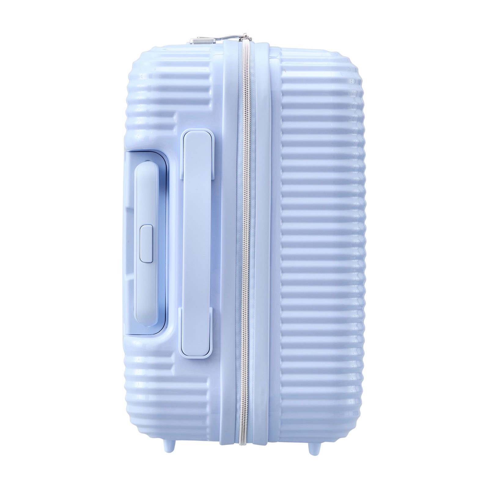 スーツケース Mサイズ 43L ミニトランク付き ジッパータイプ LUNALUX