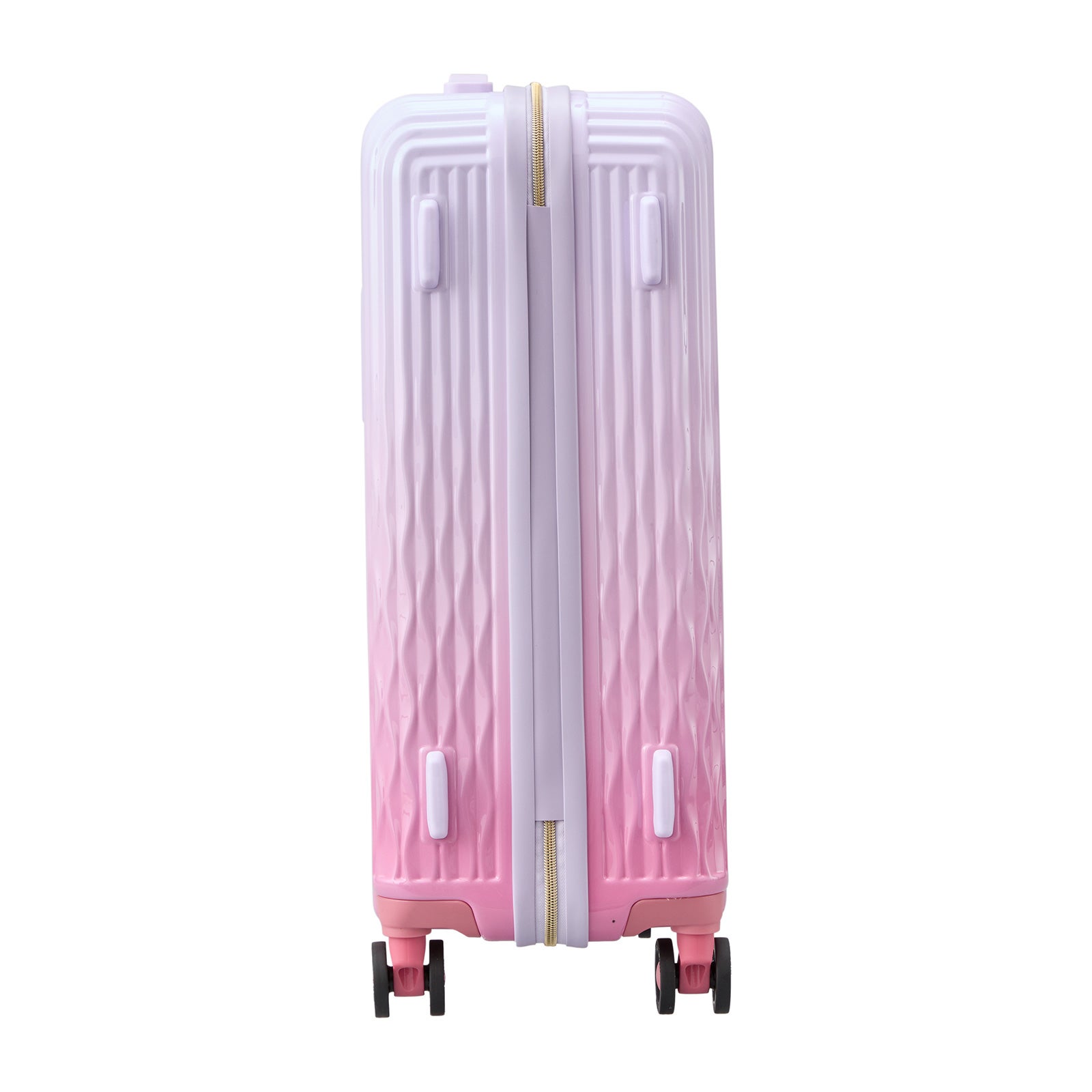 スーツケース Mサイズ 43L ミニトランク付き ジッパータイプ LUNALUX