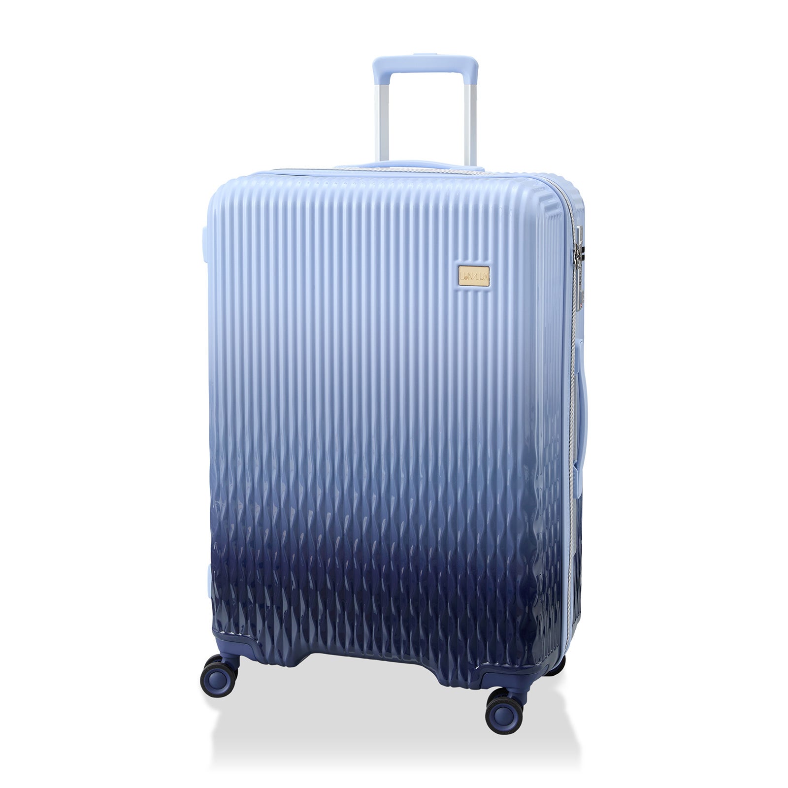 スーツケース Lサイズ 90L ミニトランク付き ジッパータイプ LUNALUX