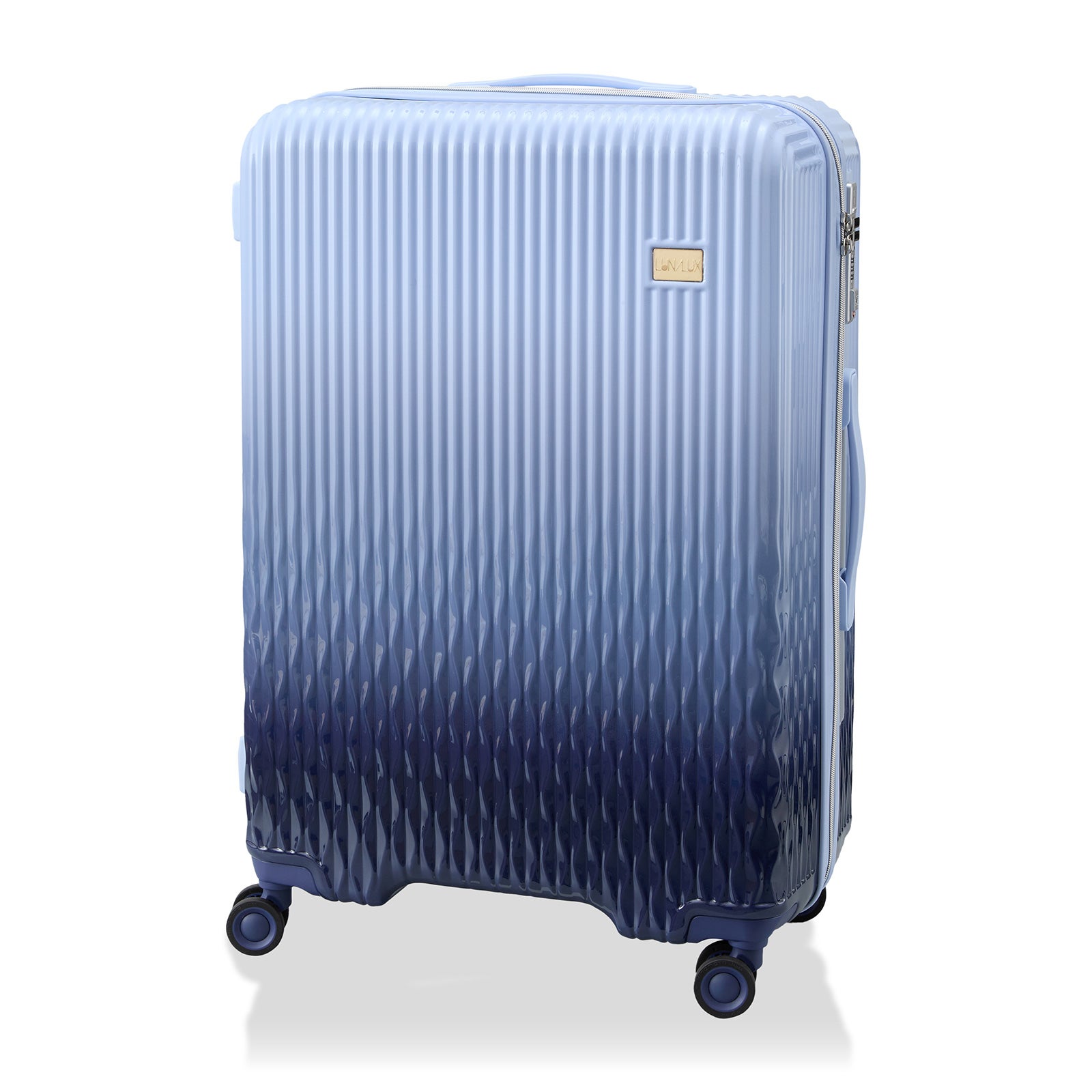 スーツケース Lサイズ 90L ミニトランク付き ジッパータイプ LUNALUX