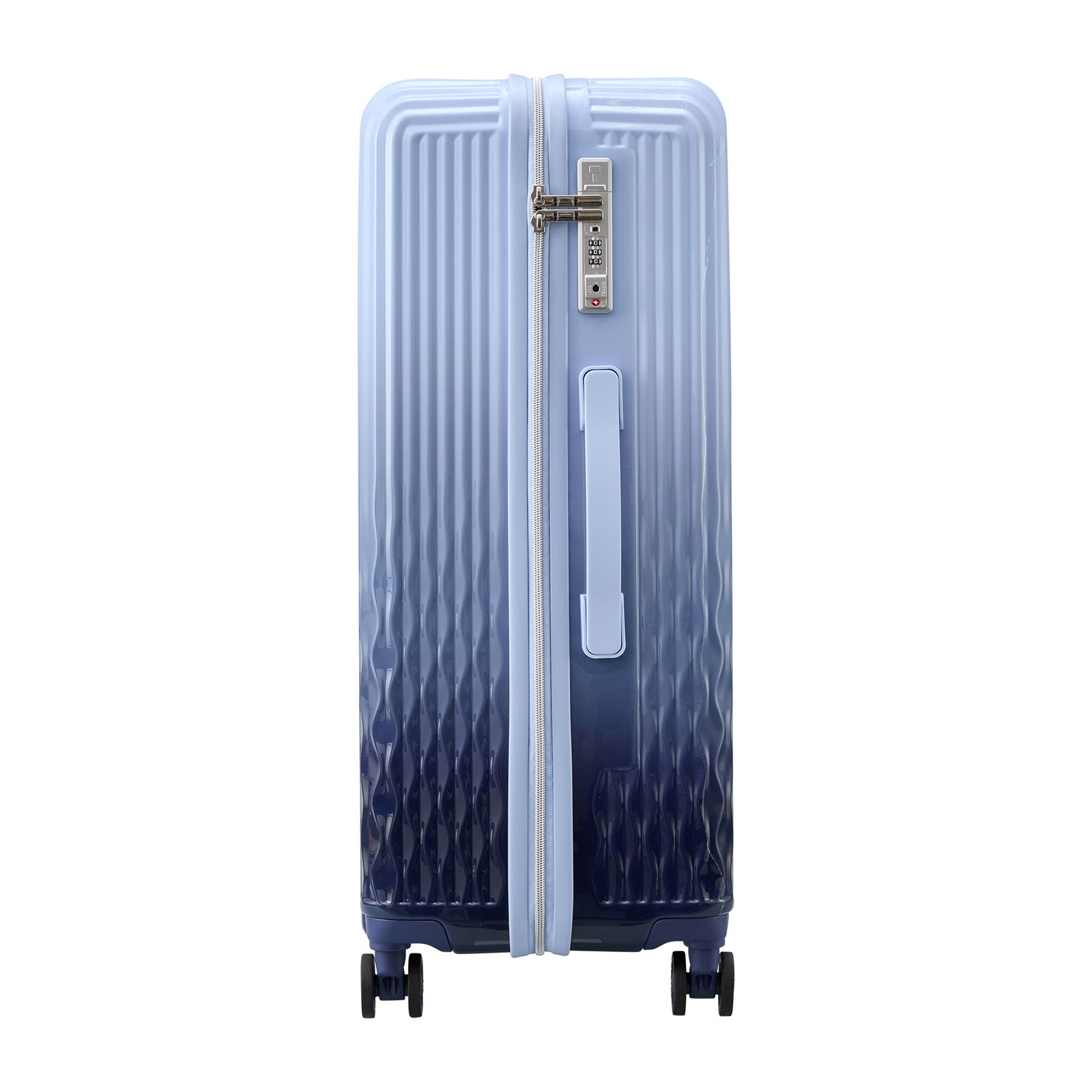 スーツケース Lサイズ 90L ミニトランク付き ジッパータイプ LUNALUX