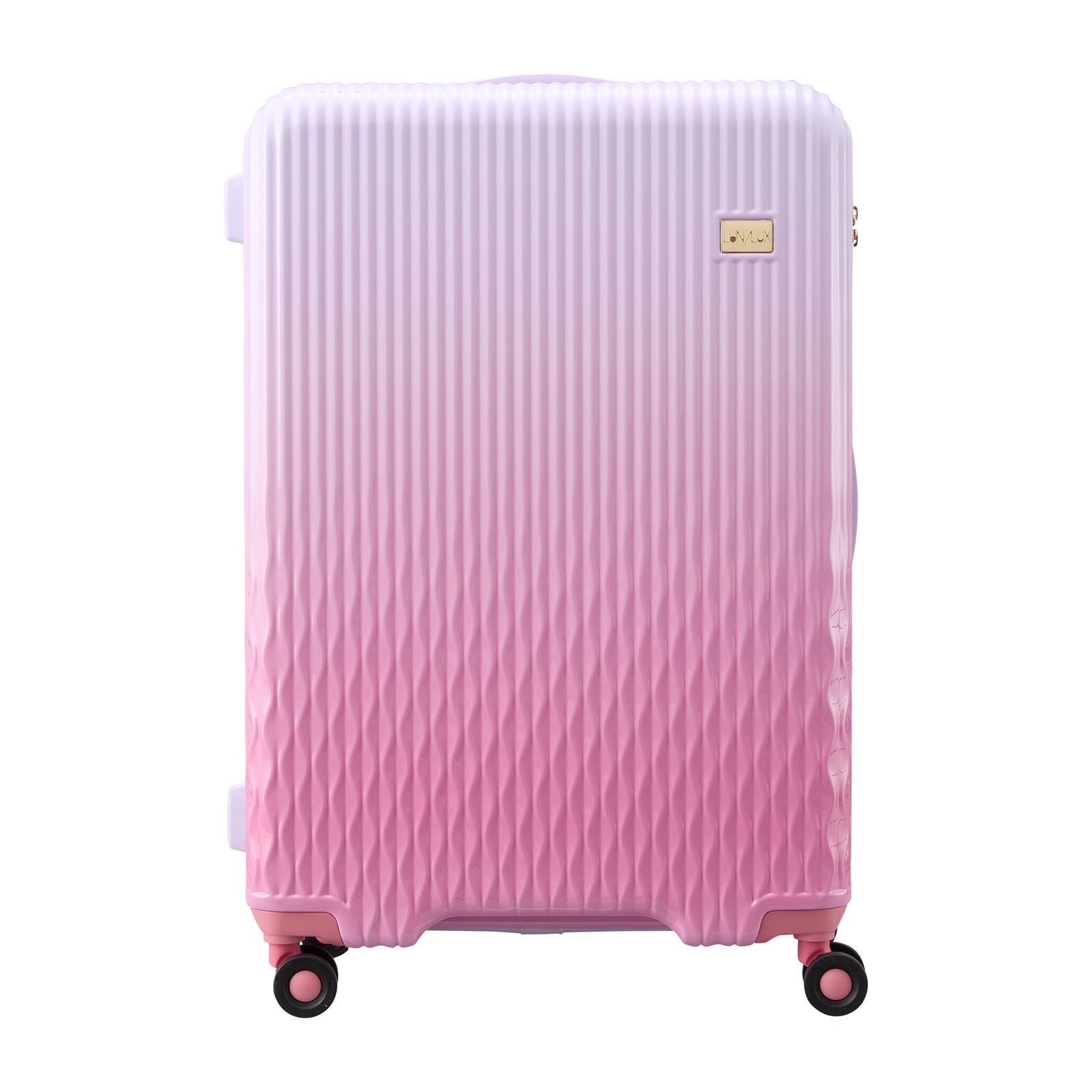 スーツケース Lサイズ 90L ミニトランク付き ジッパータイプ LUNALUX