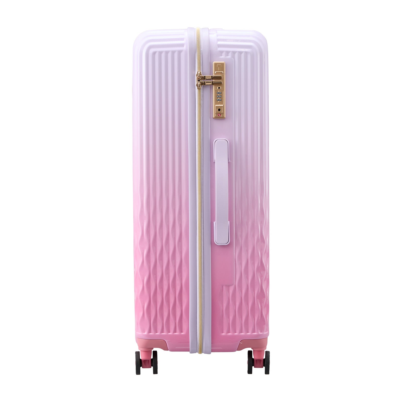 スーツケース Lサイズ 90L ミニトランク付き ジッパータイプ LUNALUX