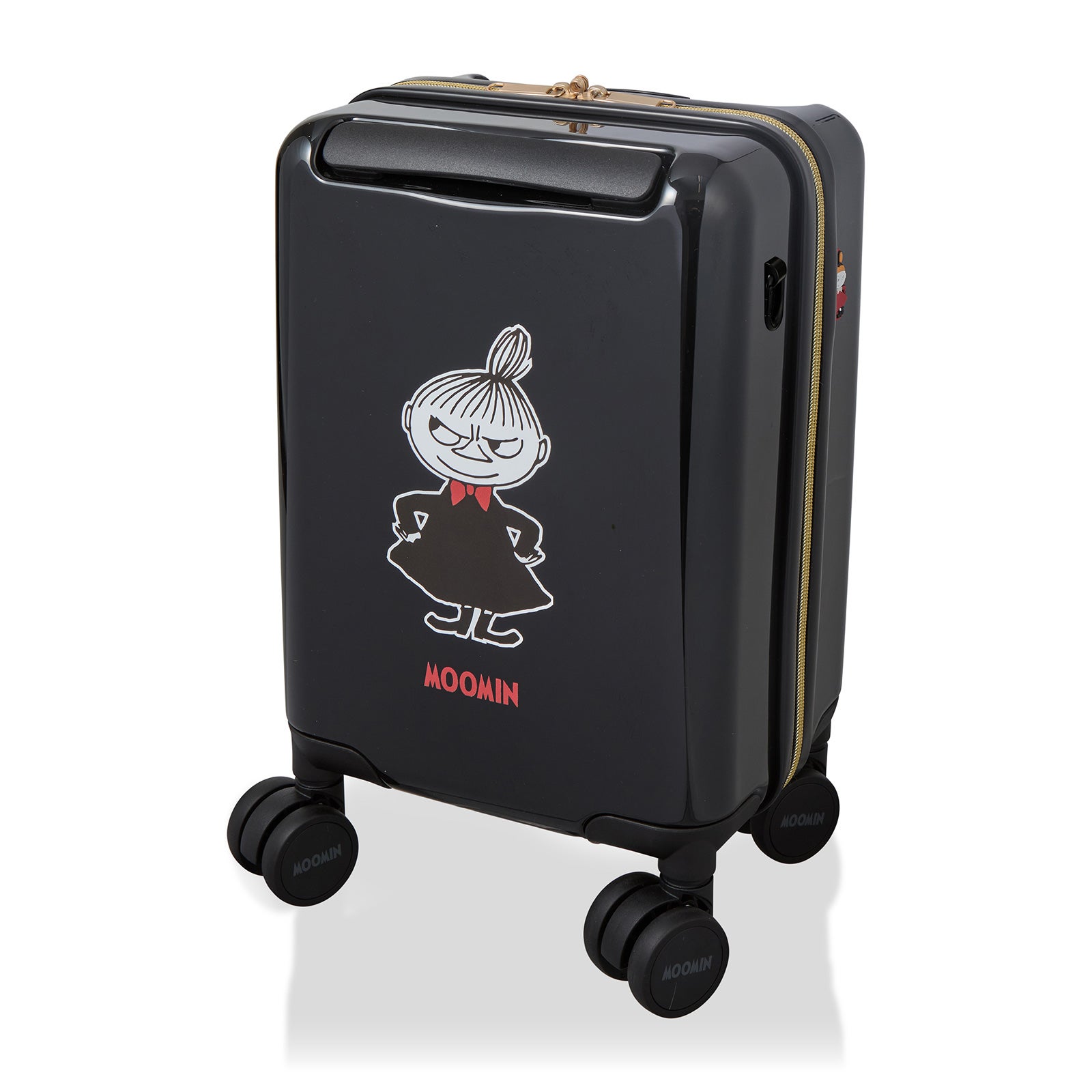 新品 リトルミィ スーツケース S 36L（43L）ブラック MOOMIN（ムーミン） 【最大15％OFFクーポン5/7まで】 スーツケース