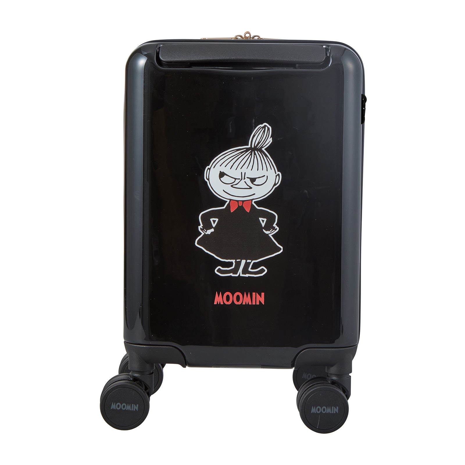プチキャリー スーツケース 12L ジッパータイプ ムーミン モノトーン