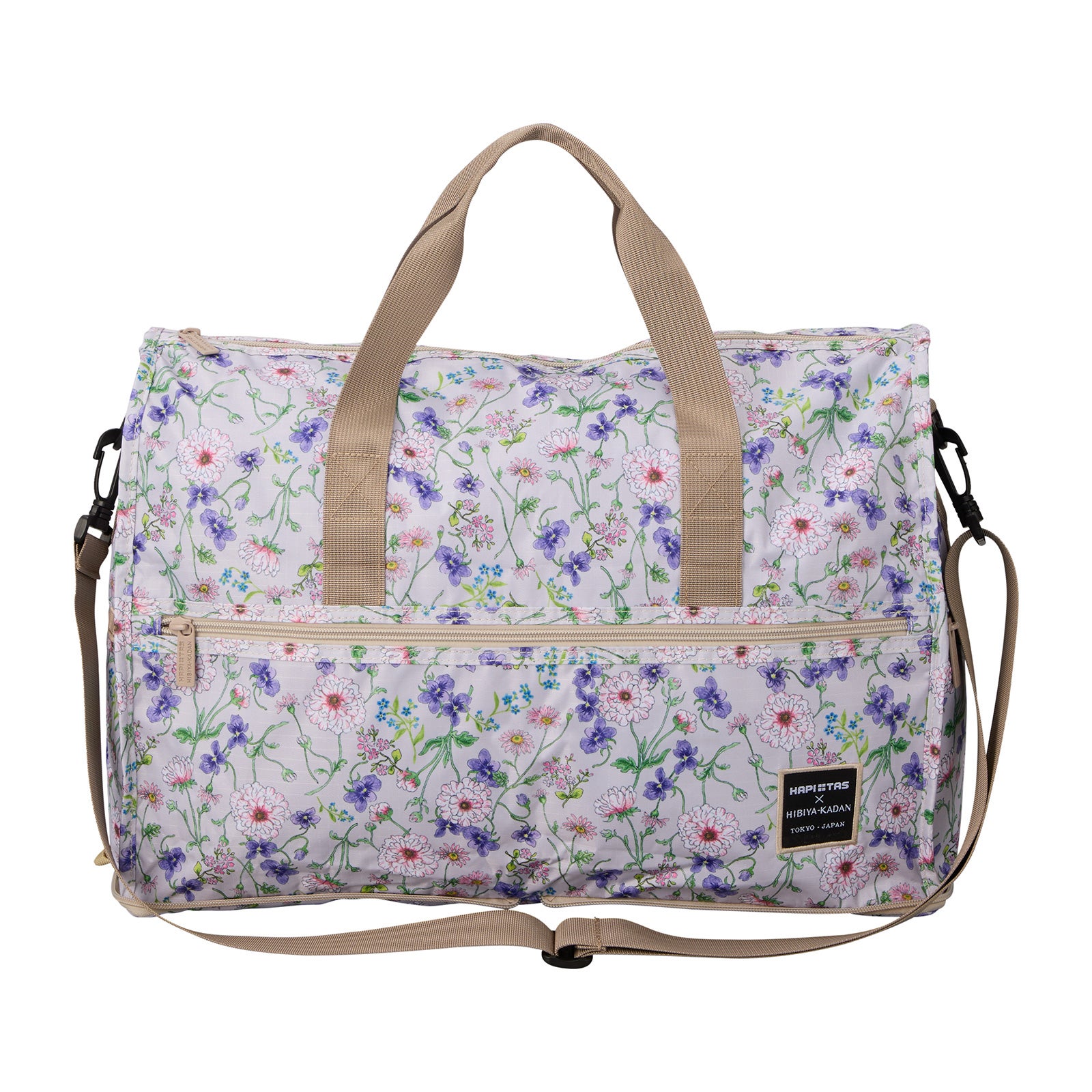 折りたたみボストンバッグ Mサイズ 23L HIBIYA-KADAN ハピタス H0002