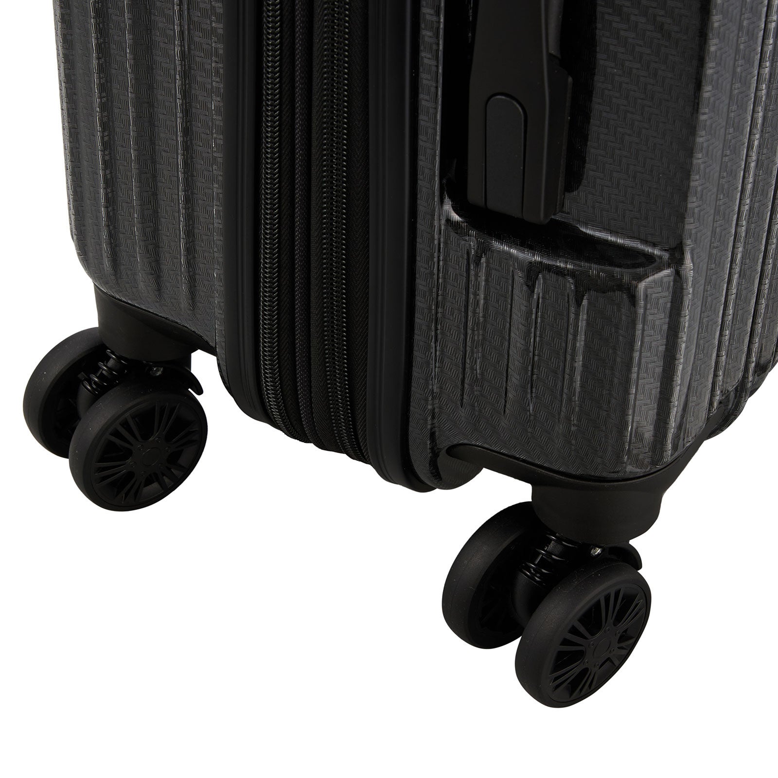 スーツケース Sサイズ 容量拡張 35-40L ジッパータイプ TRIDENT