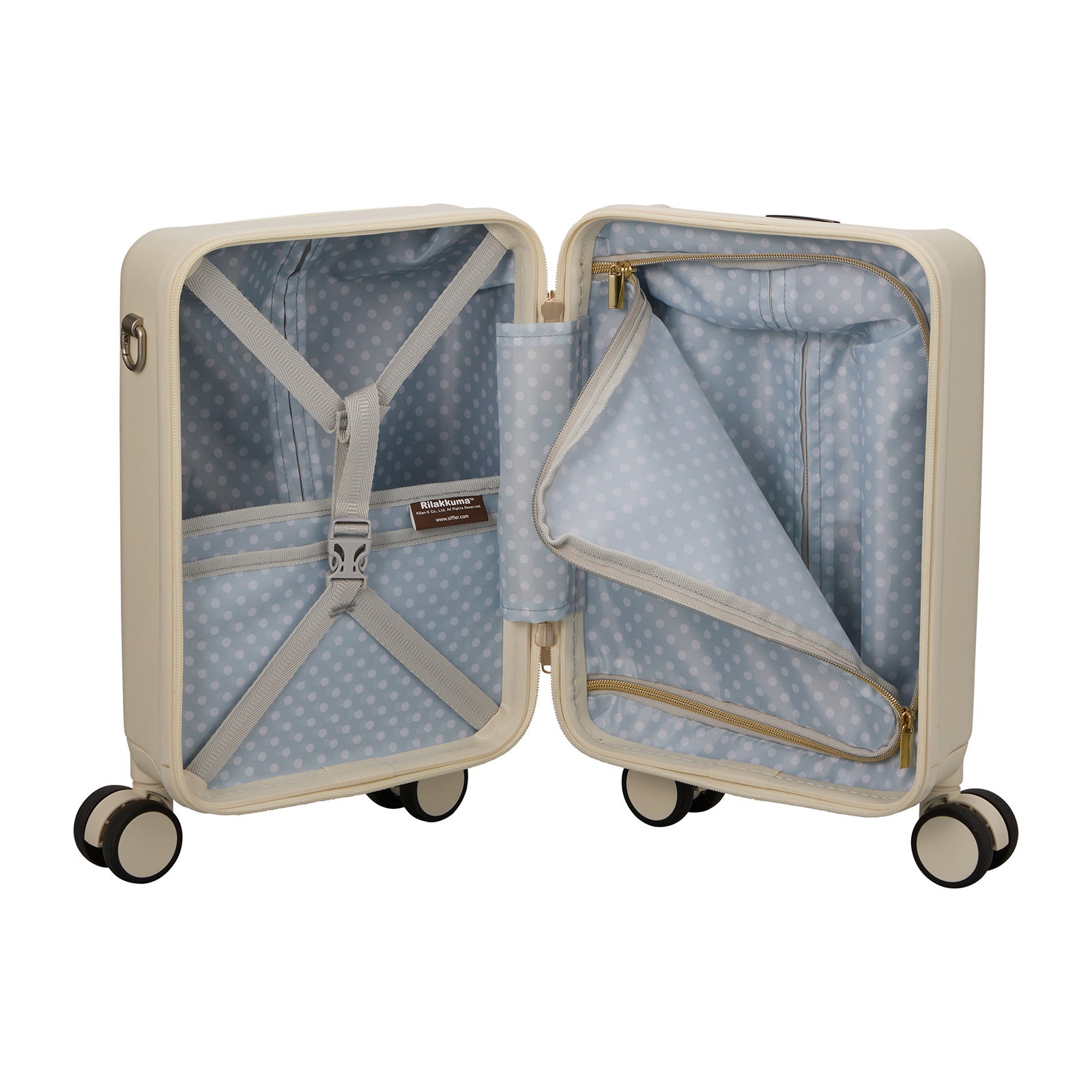 プチキャリー スーツケース 12L ジッパータイプ リラックマ HPL2343-33