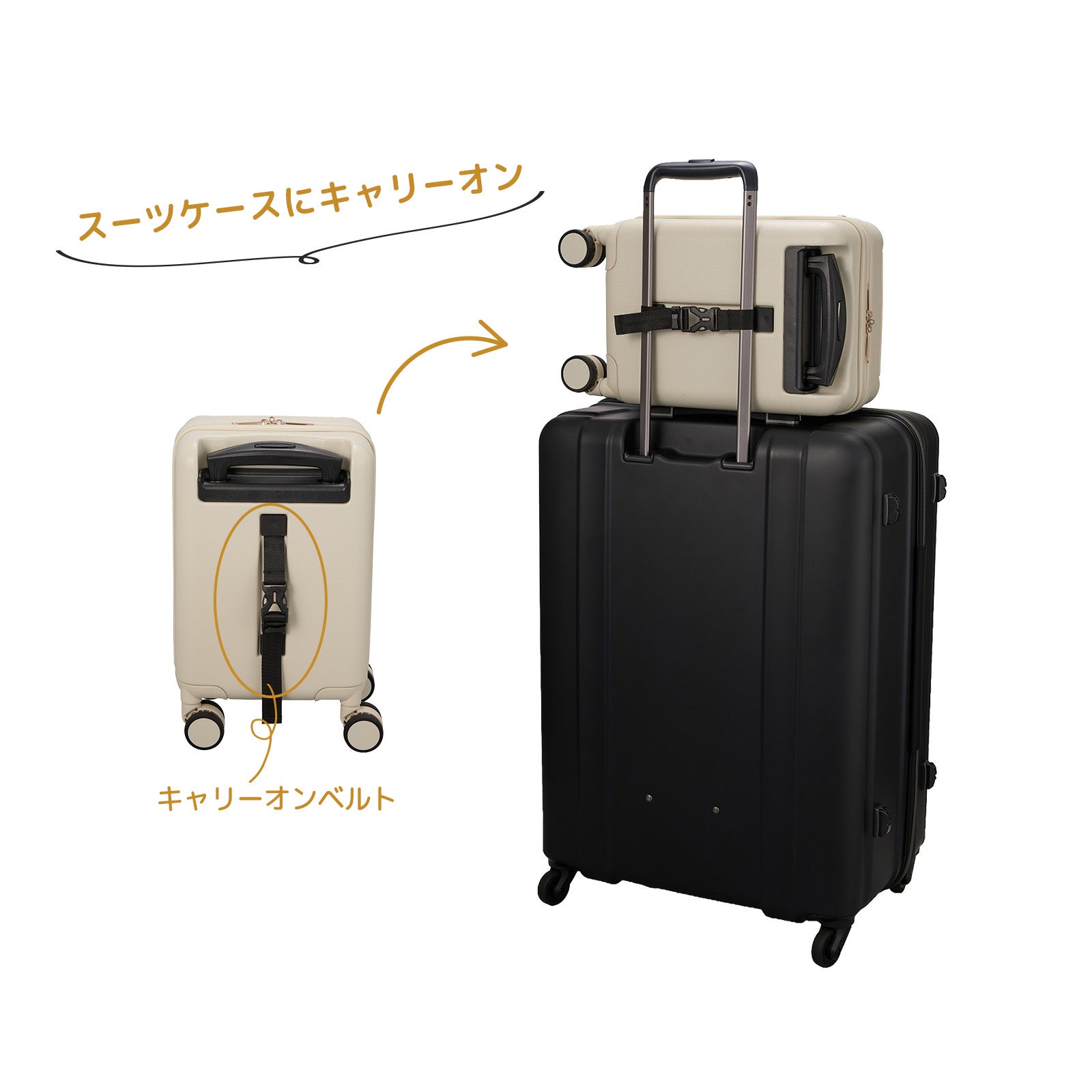【希少美品】LP パンデイロ ケース付き　送料込み プチキャリー スーツケース 12L ジッパータイプ リラックマ HPL2343-33