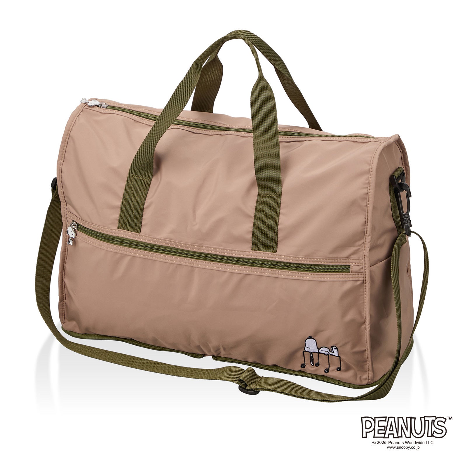 折りたたみボストンバッグ Mサイズ 23L スヌーピー PEANUTS HPL0002