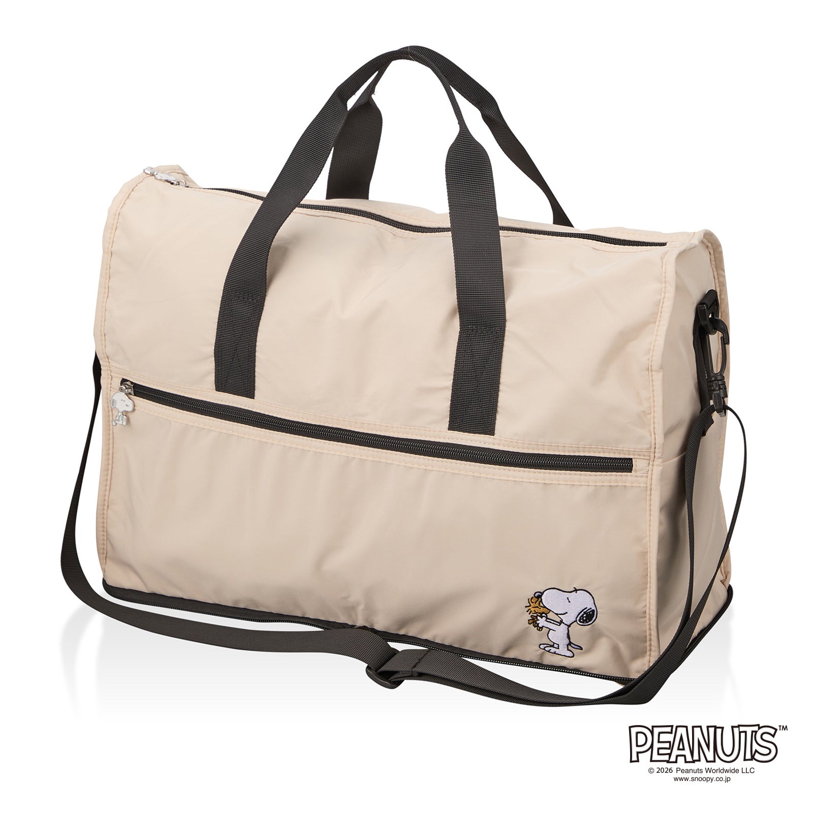 折りたたみボストンバッグ Mサイズ 23L スヌーピー PEANUTS HPL0002
