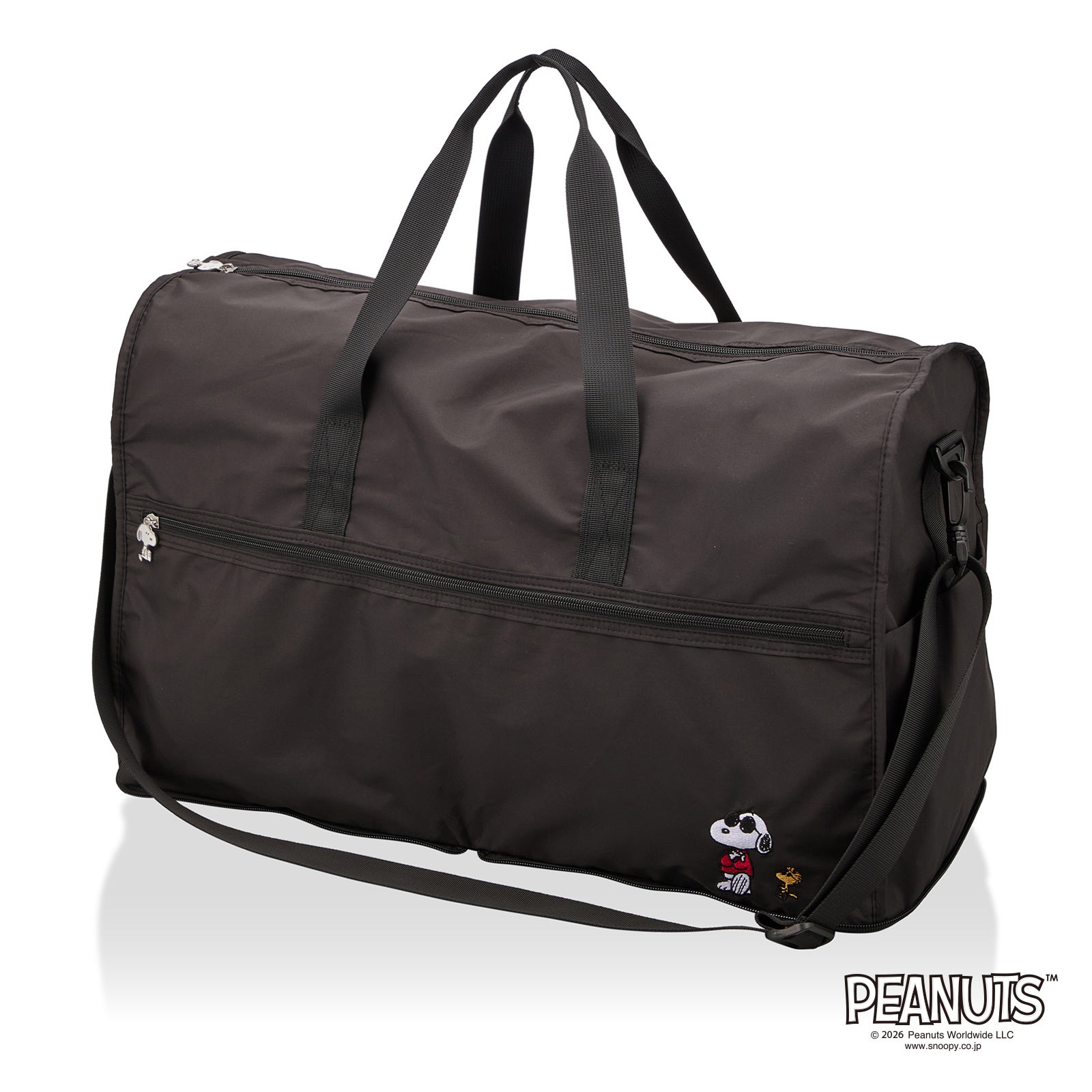 折りたたみボストンバッグ Lサイズ 38L スヌーピー PEANUTS HPL0004