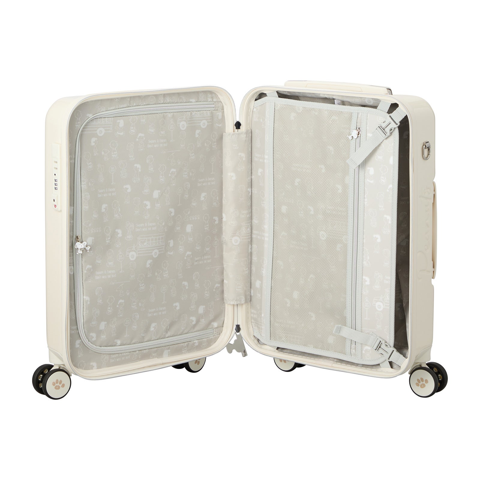 スーツケース Sサイズ 32L ジッパータイプ スヌーピー PEANUTS HPL2285
