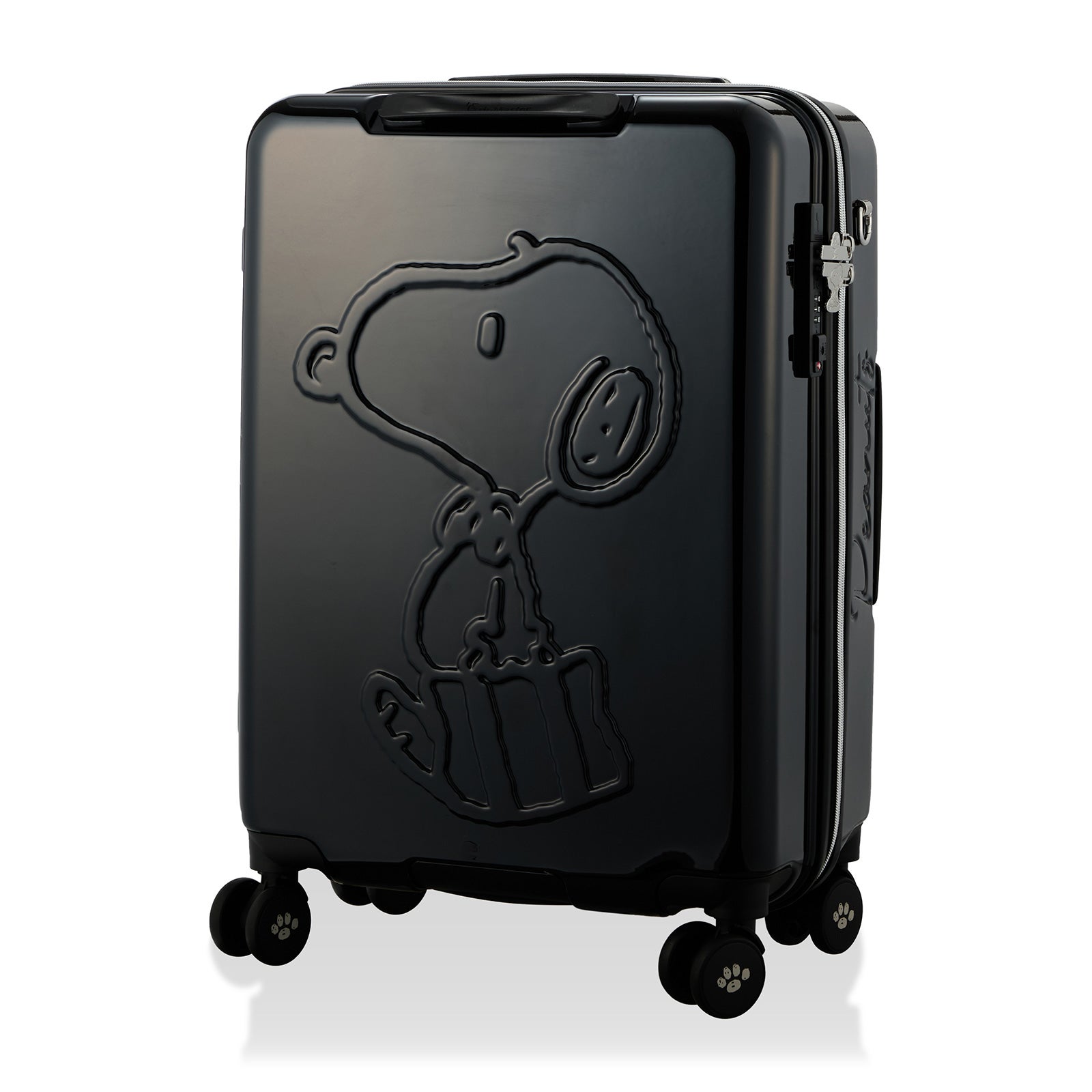 スーツケース Mサイズ 55L ジッパータイプ スヌーピー PEANUTS HPL2285