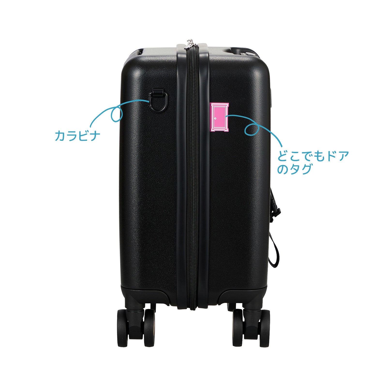 プチキャリー スーツケース 12L ジッパータイプ ドラえもん HPL2343-33